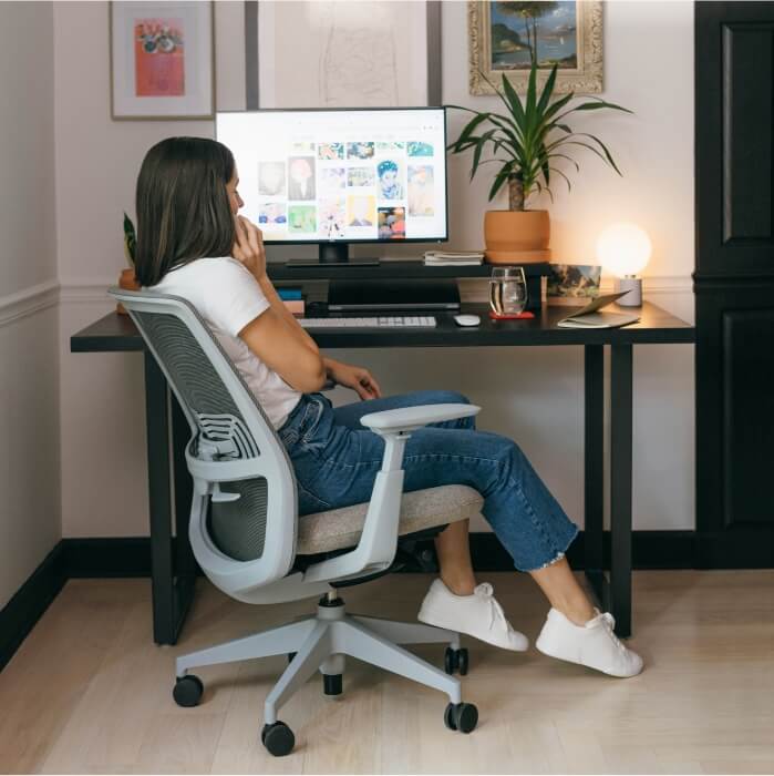 Soji XL Office Chair in lifestyle shot